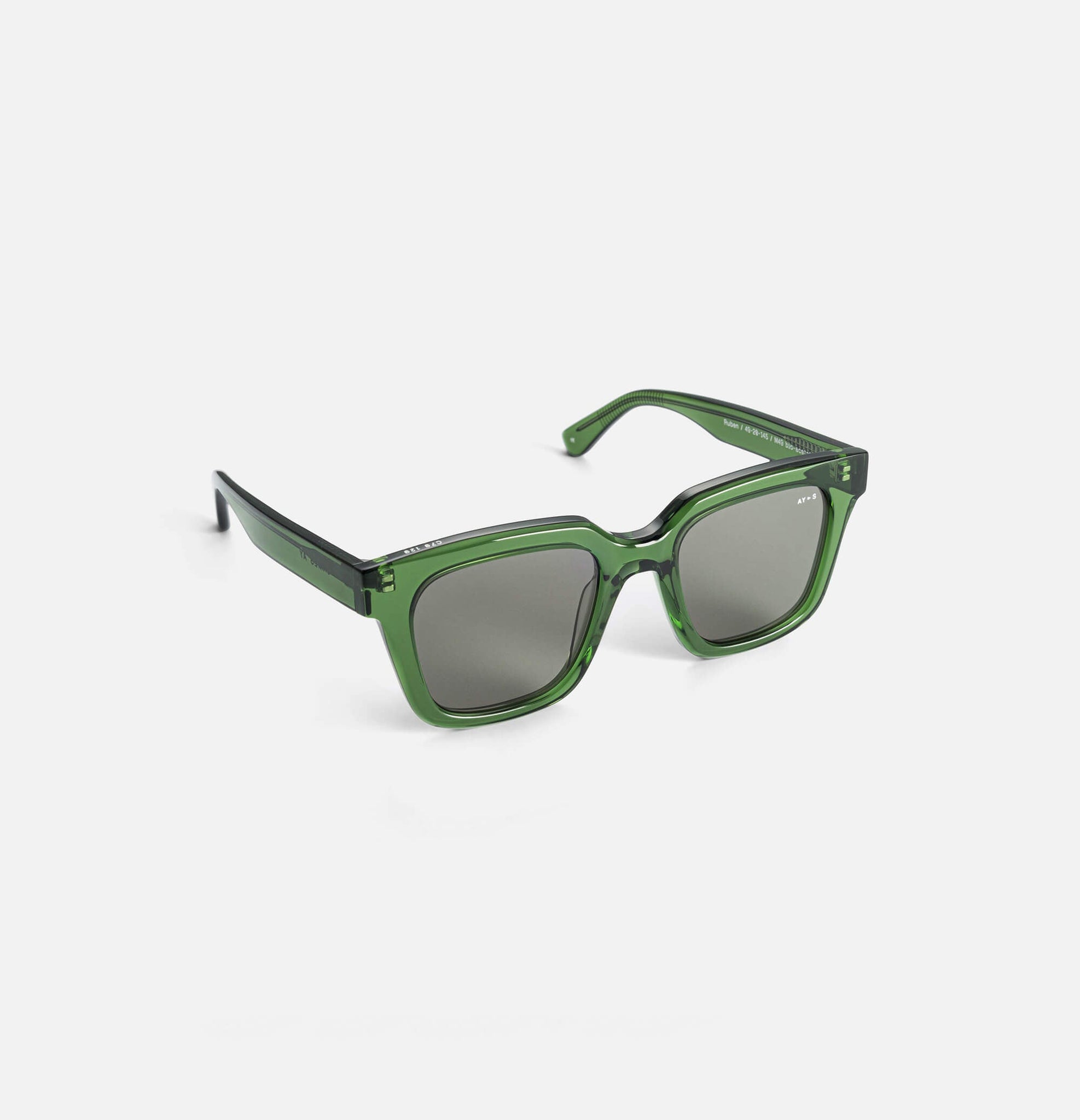 Ruben - Transparent forest green - James Ay