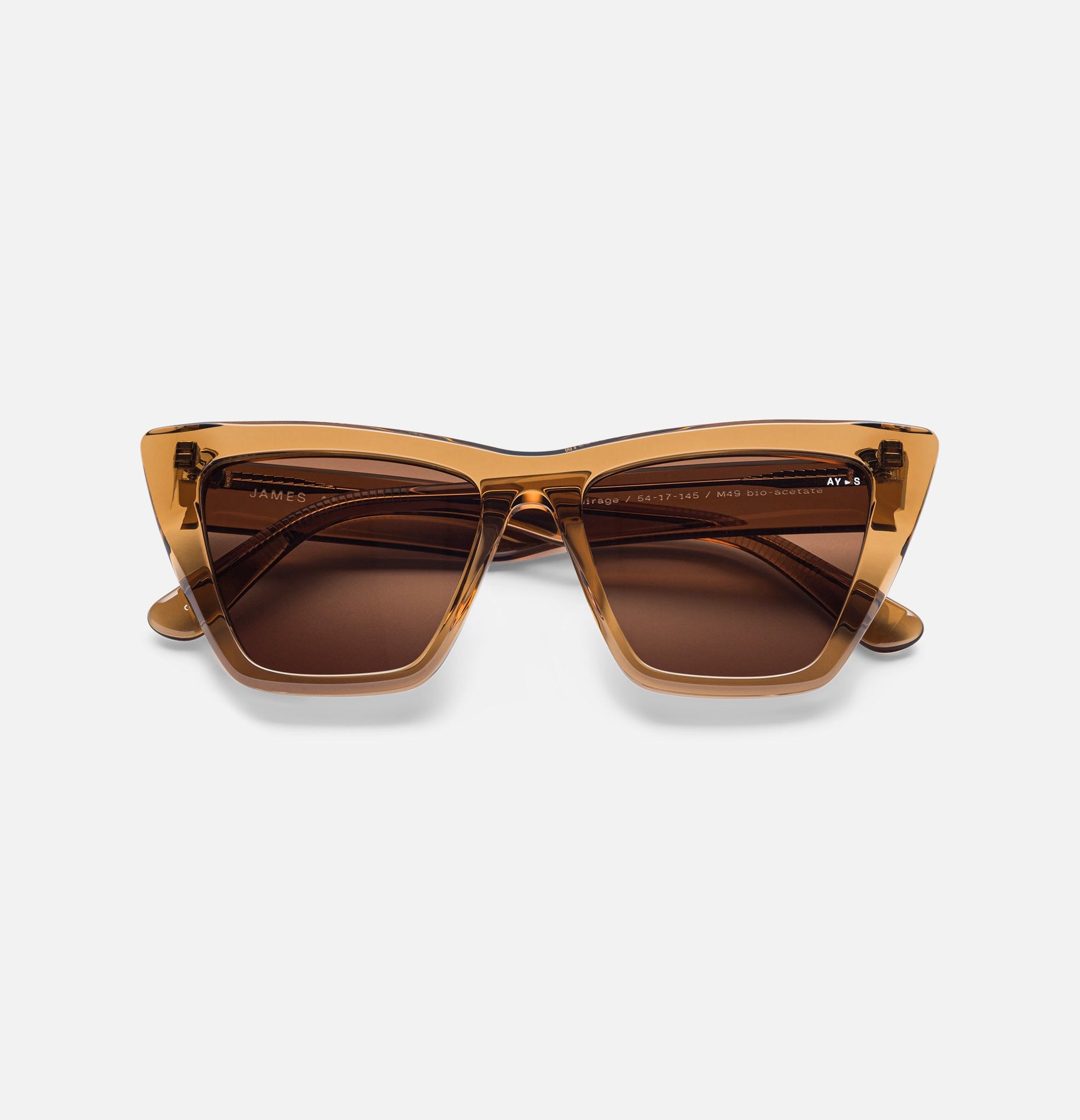 Mirage - Transparent caramel brown - James Ay