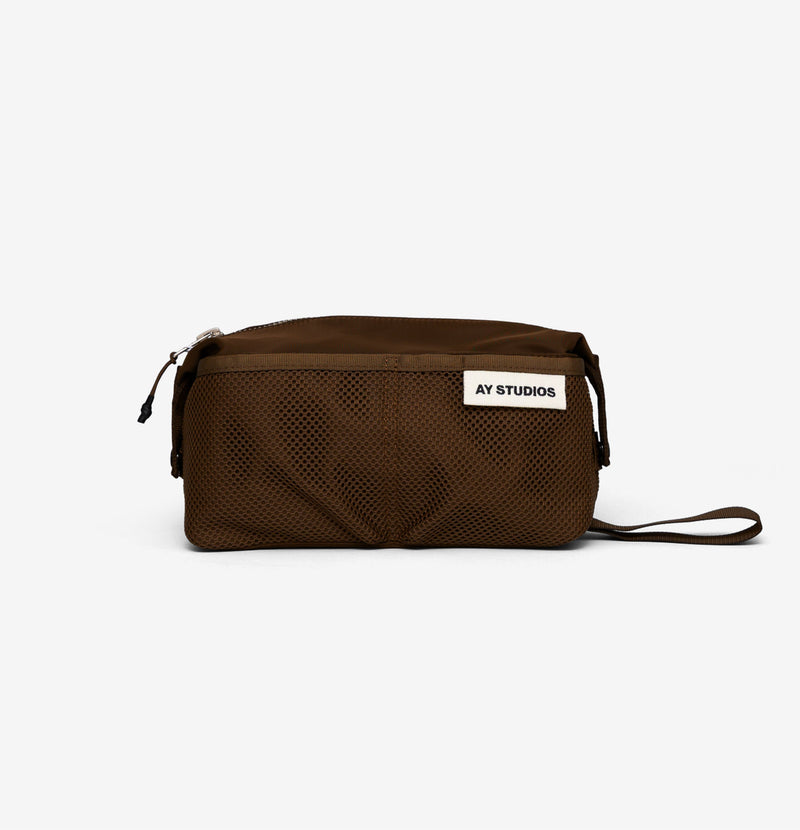 Wash bag - Dark brown - James Ay