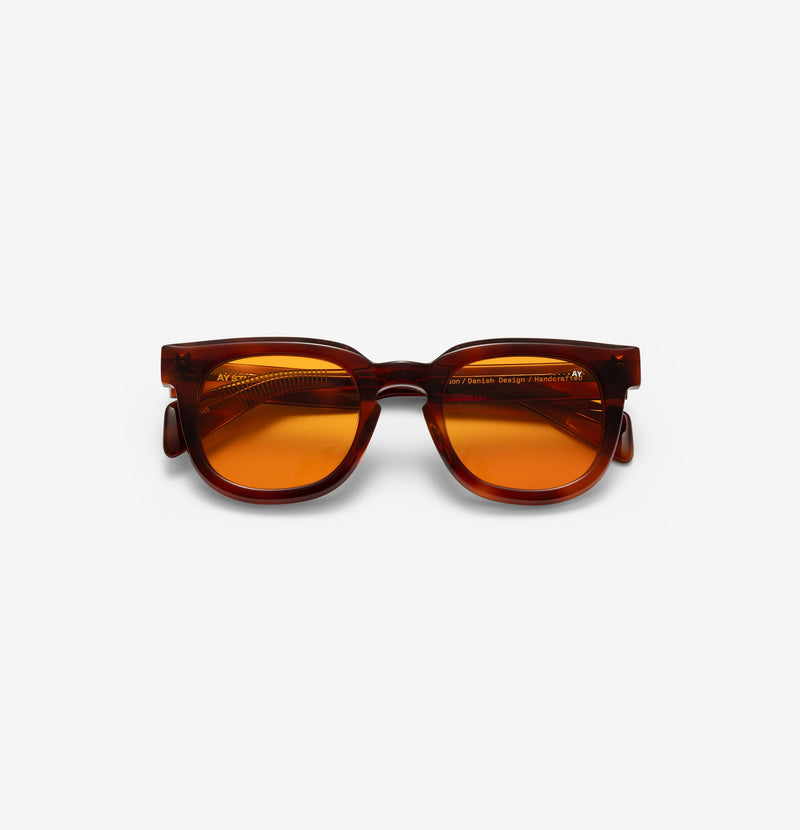 Vision - Classical havana orange lenses - James Ay