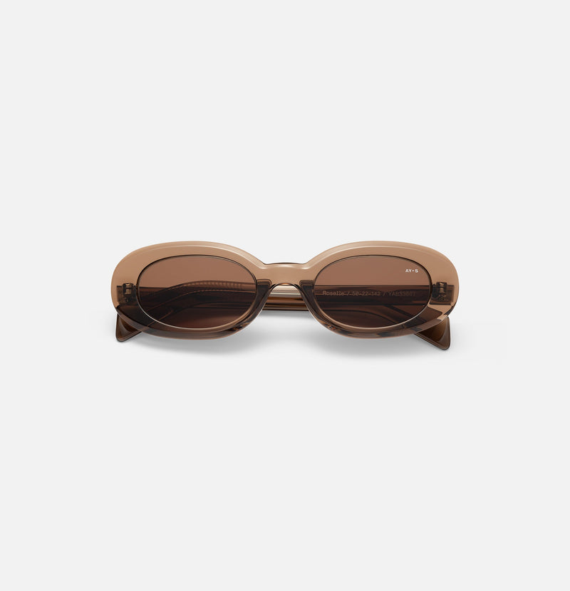 Roselle - Transparent coffee brown - James Ay