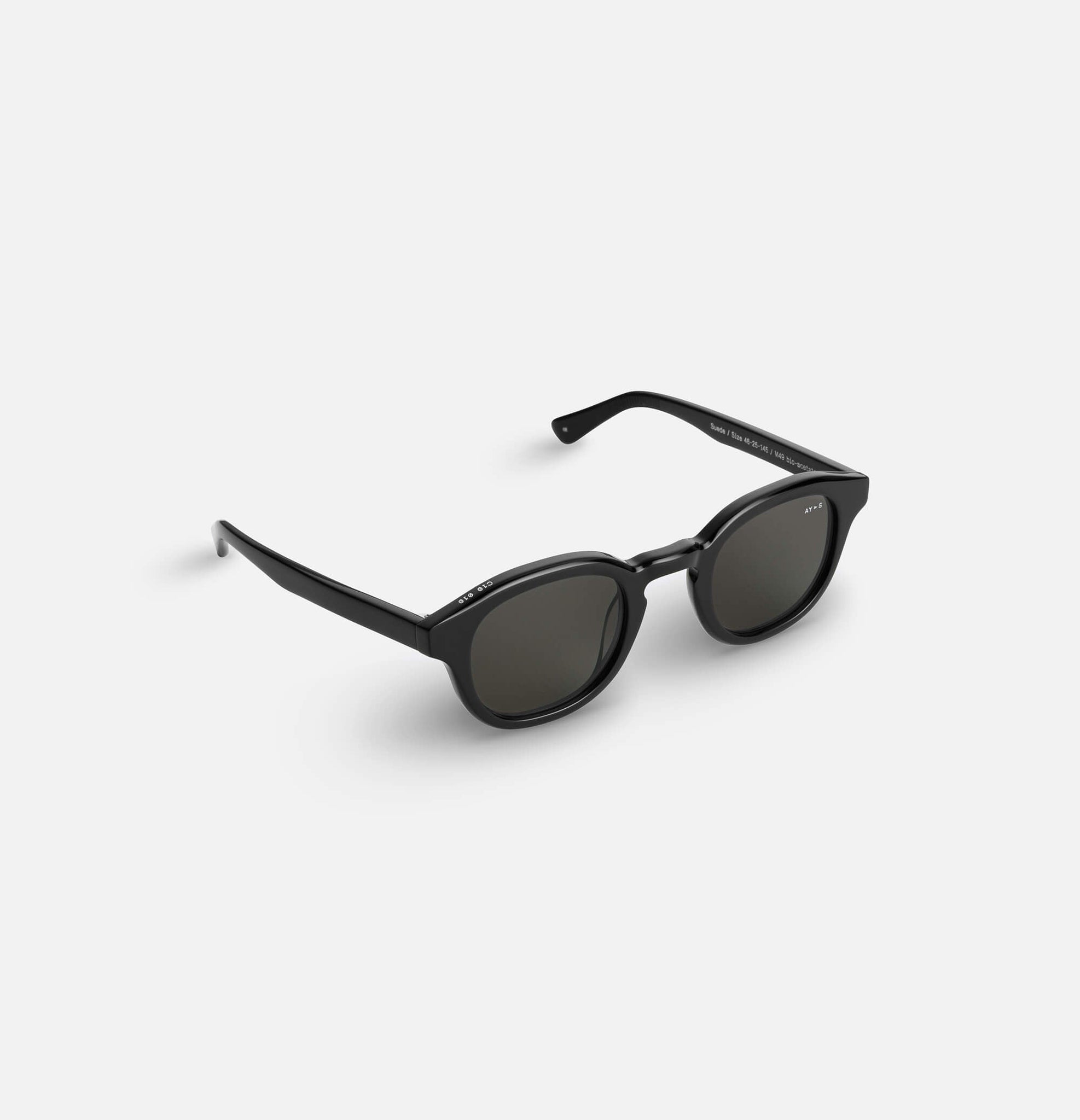 Suede - Black - James Ay